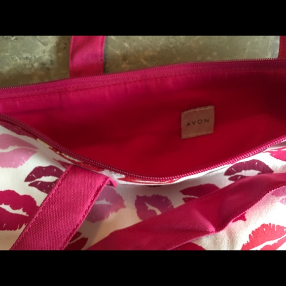 👄 Lips Tote Bag used in my Lipsense business Avon - Picture 2 of 9